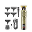 Машинка для стрижки волос V-073 аккумуляторный беспроводной триммер для бороды и усов 4 насадки 5 Вт Бронза - миниатюра 2