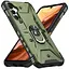 Ударопрочный чехол Epik Pathfinder Ring для Samsung Galaxy S23 FE Зеленый / Army Green - миниатюра 2