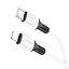 Дата кабель Borofone BX84 Rise Type-C to Lightning 20W (1m) White - мініатюра 2