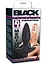 Анальна пробка Black Velvet Medium 15 см (чорний) - мініатюра 6