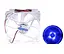 Кулер корпусной Voltronic C12025B Fan DC sleeve fan 4pin 120 мм LED Blue - миниатюра 2