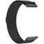 Ремешок DK CDK для Garmin Forerunner 255 / 255 Music 22mm Metal Milanese Loop Magnetic (09650) (black) - миниатюра 2