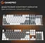 Клавіатура ігрова механічна GamePro MK-144-G Hot-Swap Outemu Red Switch USB Gray-White - мініатюра 5