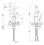 Змішувач для раковини WEZER EKO1B-01 - мініатюра 2