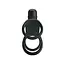 Насадка на пенис с вибрацией Pretty Love Vibrating Penis Sling 11.5 см черный - миниатюра 3