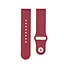 Ремешок Boorui для часов 22 мм Sport design бордовый (с кнопкой) - миниатюра 2