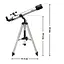 Телескоп SIGETA Dorado II 70/700 AZ с адаптером для смартфона (65345) - миниатюра 15