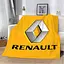Плед плюшевий на подарунок 3D Renault 160х200 см - мініатюра 1
