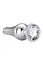Анальна пробка Gleaming Love Pleasure Plug L 12.7 см (срібляста) - мініатюра 3