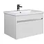 Тумба Мойдодир Prime 60-А з умивальником Como 60 підвісна Білий - мініатюра 1
