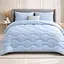Набор Ideia NordicBlue одеяло и подушка, полуторный, искусственный пух, 140х210 см голубой (8-36201) - миниатюра 6