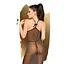 Платье в пол с люрексовой ниткой и стрингами Penthouse - Love on Fire Black L/XL - миниатюра 2