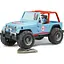 Игрушечная машинка Bruder Автомобиль Jeep Cross country Racer с фигуркой гонщика 1:16 (02541) - миниатюра 3