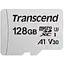 Transcend Карта памяти microSD 128GB C10 UHS-I R100/W40MB/s + SD - миниатюра 1