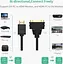 Кабель Ugreen HDMI Male to DVI 0.15 м Female Adapter Cable (20136) - мініатюра 2