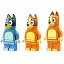 Конструктор LEGO Bluey Пляж и семейная поездка на автомобили Блуи 133 детали (11202) - миниатюра 8