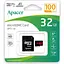 Карта памяти Apacer microSDHC 32GB Class 10 UHS-I/U1 R100 + SD адаптер (AP32GMCSH10UB-R) (114085) - миниатюра 3