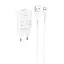 Адаптер сетевой HOCO Micro USB cable single port charger set C96A белый - миниатюра 2