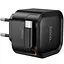 МЗП Hoco C153A Changer With Retractable Cable Type-C PD20W Black - мініатюра 3