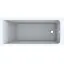 Ванна акриловая Gebert Selnova Square 160x70 554.382.01.1 + ножки Белый - миниатюра 1