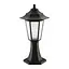 Светильник садово-парковый "BEGONYA-1" (Е27, черный) столбик - миниатюра 1