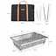 Гриль портативный Naturehike Picnic BBQ Grill NH20CJ006 р-р L сталь - миниатюра 3