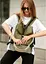 Жіночий рюкзак Sambag RENEDOUBLE хакі 37 x 31 x 14 см (27151119r) - мініатюра 7