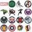 Стикерпак Марвел Месники Набір наклейок GeekLand Marvel Avengers 50 штук - мініатюра 5
