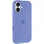 Чохол Epik Silicone case AAA with Magsafe and Animation button для Apple iPhone 16, 6.1 Periwinkle - мініатюра 1