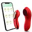 Смарт-вибратор Love Spouse Magnetic клиторальный 11 см для женщин USB 10 режимов красный - миниатюра 4