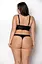 Комплект из экокожи Passion Malwia Bikini black 4XL/5XL - миниатюра 2