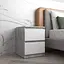 Прикроватная тумба Vays R-5, 2 ящика без ручек, ЛДСП 40×40×53 см - тумба в спальню - миниатюра 9