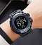 Годинник чоловічий наручний спортивний Skmei 2422 (Чорний з синім) - мініатюра 6