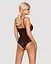 Кружевное боди с доступом 818-TED-1 teddy XS/S черное - миниатюра 2