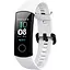 Ремінець для фітнес-браслета MIIQNUS для Honor Band 4 і 5 білий - мініатюра 1