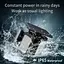 Світильник-прожектор Works GSL-FL10W-65K на сонячних панелях IP65, 2400 mAh 33.5х4.5х10.5 cм (145927) - мініатюра 8