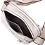 Елегантна сумка на два відділення з натуральної шкіри Vintage 22593 біла - мініатюра 8