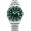Наручний годинник чоловічий Lee Cooper Daytona Green Сріблястий (3432) - мініатюра 1