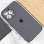 Чохол Epik Silicone Case Full Camera Protective (AA) для Apple iPhone 14 Pro Max (6.7) Сірий/Dark Gray - мініатюра 6