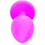Силіконова анальна пробка Boss Of Toys Boss Series - Jewellery Pink Silicon Plug Small Light Blue S, BS6400081, Рожевий / голубой - мініатюра 5