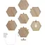 Умная система освещения Nanoleaf Elements Hexagons Starter Kit 7шт [80715] - миниатюра 2