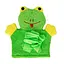 Мочалка-рукавичка для купання малюків MGZ-0911(Green) Жабка - мініатюра 1