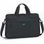 Сумка для ноутбука 15.6" Rivacase Regent Black поліестер 420x290x55 мм (8037) - мініатюра 1
