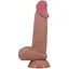 Фалоімітатор Baile Sliding Skin 8.1'' 20.5 см коричневий - мініатюра 1