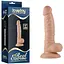 Реалистичный вибратор Lovetoy Real Extreme 19 см телесный - миниатюра 1