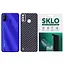Захисна гідрогелева плівка SKLO Back (тил) Carbon для TECNO Camon 16 SE Чорний - мініатюра 1