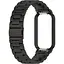 Ремешок-бампер DK CDK Metal Fitlink Steel Watch Band для Xiaomi Mi Band 8 Active (017613) (black) - миниатюра 1