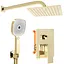 Душова система прихованого монтажу Rea Orix + Box gold REA-P8464, Золотий - мініатюра 1