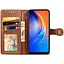 Чохол-книжка Getman шкіряний Gallant PU для Samsung Galaxy A15 4G/5G/M15 5G Коричневий - мініатюра 3