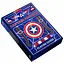 Карти гральні United States Playing Card Company Theory11 Captain America - мініатюра 1